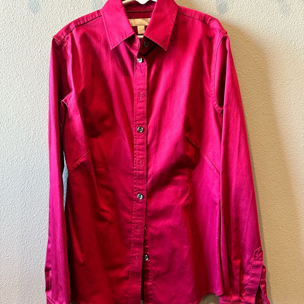 Banana Republic Non-Iron fitted top